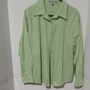 Van Heusen Light Green Men's Shirt Jacket